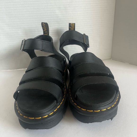 Dr. Martens AirWair Blaire
Athena Leather Strap Sandals Black Size 8 - Picture 5 of 12